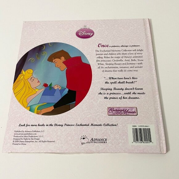 5 Disney Enchanted Moments Princess Books Little Mermaid Beauty and the Beast - Picture 11 of 15